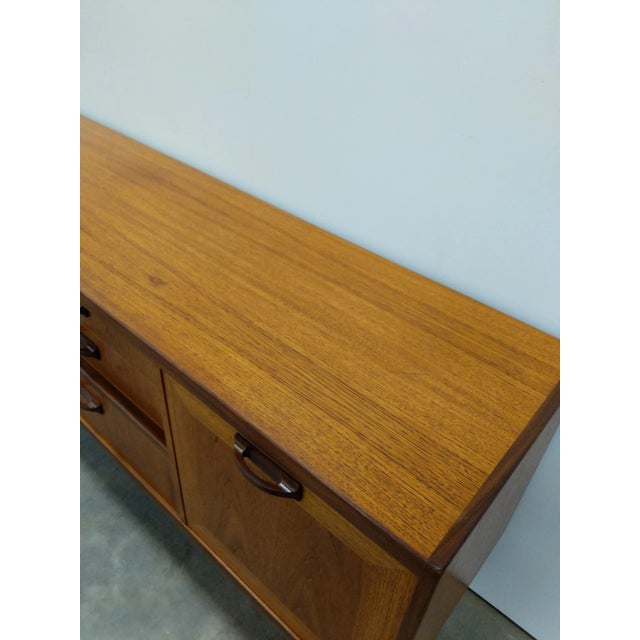 G Plan 1960s Vintage Mid Century Modern Teak Credenza by G Plan For Sale - Image 4 of 11