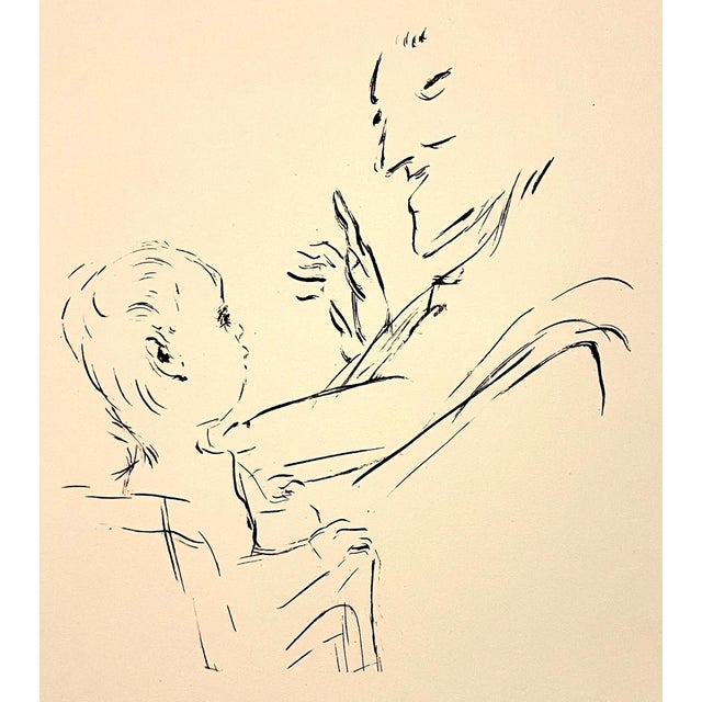 This is from a limited edition portfolio of original lithographs print Fernand Mourlot in Paris in 1958 from work done in...