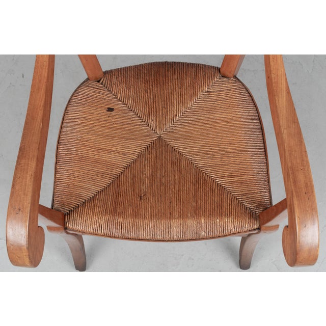 Wood 19th Century Louis Philippe French Country Armchair For Sale - Image 7 of 7