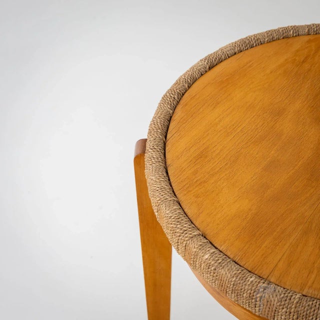 Italian Seating Group with Rope Covering, 1940s, Set of 4 For Sale - Image 10 of 11