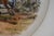 White Set X 4 Frank Vosmansky X Abercrombie & Fitch Hand Painted Fox Hunt Scene Luncheon Plates For Sale - Image 8 of 8