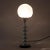 Modern British Modern Art Deco Table Lamps with Frosted Glass Star Shades, 1930, Set of 2 For Sale - Image 3 of 12
