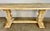 19th. C. Italian Tuscan Style Bleached Walnut Dining Table W/ Leaves For Sale - Image 13 of 15