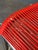 1960s Vintage Chrome and Red Spaghetti Chair, 1960s For Sale - Image 5 of 18