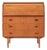 Mid Century Swedish Teak Rolltop Secretary Desk by Egon Ostergaard For Sale