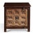 Brown Vintage Side Cabinet with Panelled Front, 1940s For Sale - Image 8 of 8