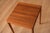 Brown Danish Modern Solid Teak Set of Nesting End Tables by h.w. Klein for Bramin For Sale - Image 8 of 17
