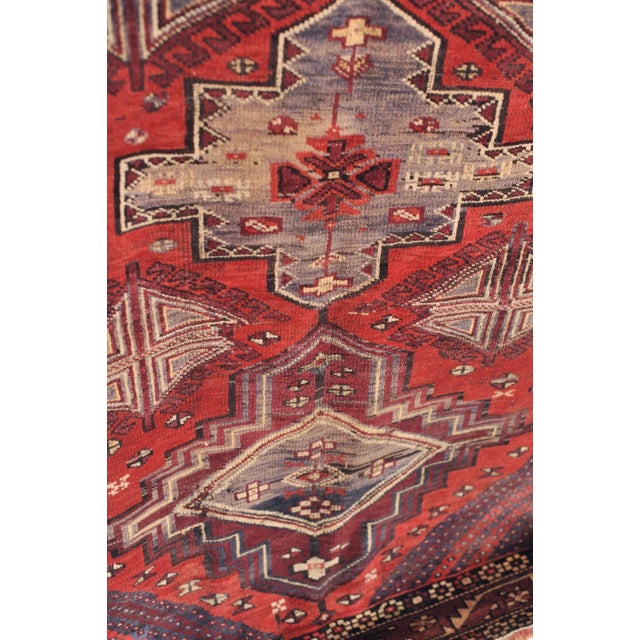 Textile 1940 Esmeralda Tribal rug, 4.11 x 10.8 For Sale - Image 7 of 11