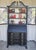 Black Chippendale Style Secretary Desk/ Secretary Hutch, Circa 1940's For Sale - Image 10 of 16