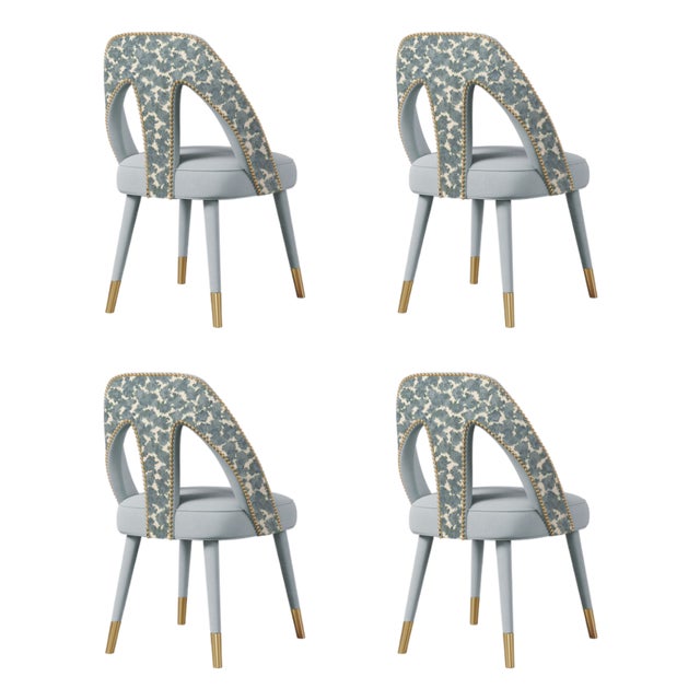 Caron Dining Chairs by Ottiu, Set of 4 For Sale