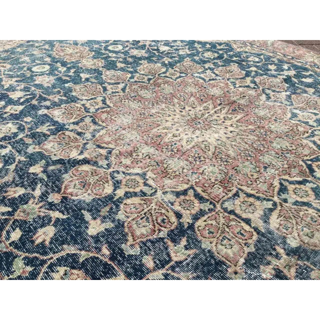 1930s 1930's Handmade Oushak Rug - 89" X 142" For Sale - Image 5 of 12