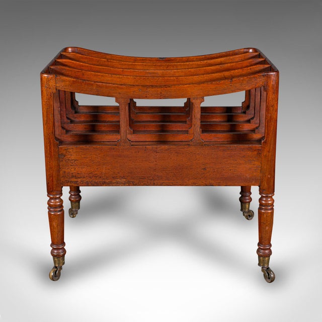 1820's Antique Low Profile Canterbury For Sale - Image 4 of 9