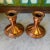 1970s Classical Copper Candleholders - a Pair For Sale - Image 4 of 6