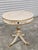 Decorative Florentine Style Handpainted Drum Side Table For Sale - Image 4 of 18
