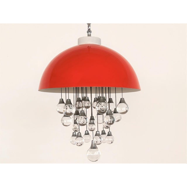 Space Age Jelly Fish Pendant Light, 1980s For Sale - Image 10 of 16