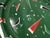 Mid-Century Modern Round Serving Cocktail Tray in Green Enamel Metal, 1970s For Sale - Image 3 of 15