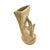 Ceramic 1952 Roseville Mayfair 1004-9 Sculptural Art Pottery Vase in Warm Taupe Glaze For Sale - Image 7 of 7
