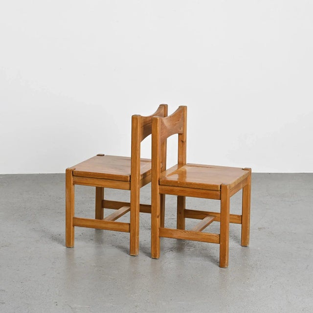 Set of Hongisto Pine Chairs by Ilmari Tapiovaara, 1960s For Sale - Image 12 of 13