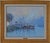 1970s "La Seine a Eauplet" Impressionist Style Oil Painting by Jean Pierre DuBord, Framed For Sale