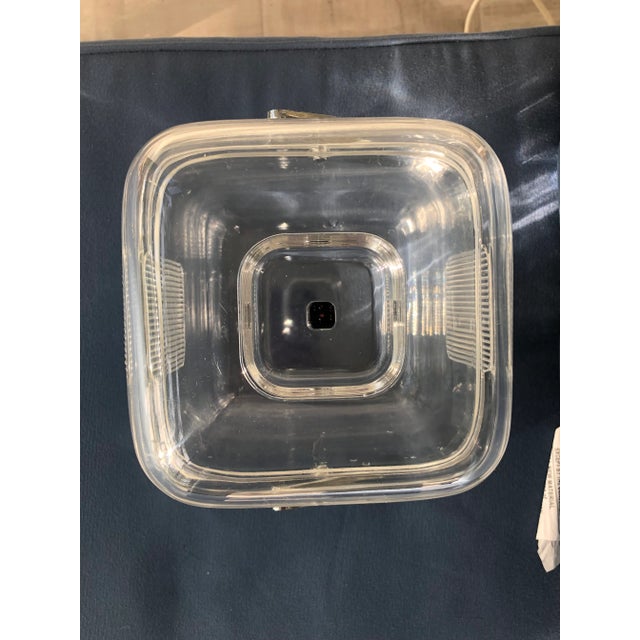 Vintage Fratelli Guzzini Lucite Cube Ice Bucket For Sale In Chicago - Image 6 of 6