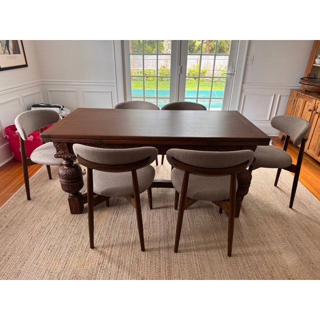 Jacobean 17th Century Jacobean Oak Refectory Table (C. Late 1800s-Early 1900s) For Sale - Image 3 of 5