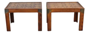 1960s Mid Century Modern Side Tables - a Pair