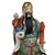 Chinese Huge Set of 3 Vintage Chinese Fu Lu Shou Feng Shui Trio Gods Figurines Statues For Sale - Image 3 of 16