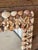 Contemporary Vintage Organic Coastal Seashell Wall Mirror For Sale - Image 3 of 9