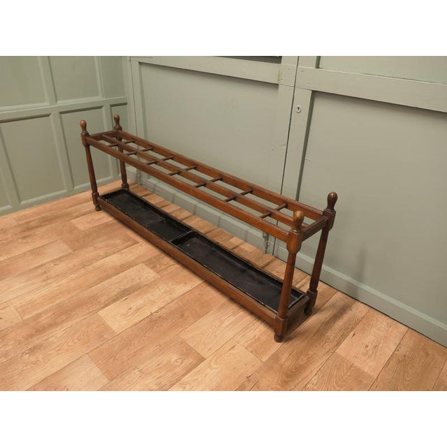 Long Arts and Crafts Umbrella Stand, 1880 For Sale - Image 6 of 7