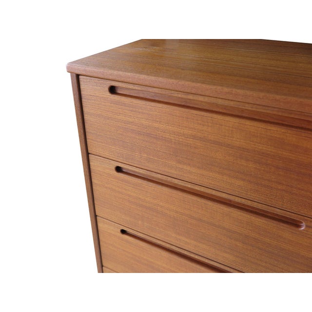 Mid 20th Century Danish Teak Gentleman’s Chest / Armoire by Nils Jonsson for Torring, Attributed For Sale In San Francisco - Image 6 of 10