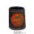 Chinese Distressed Chinese Tibetan Barrel Shape Black Floral Bucket Wood Container For Sale - Image 3 of 8