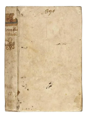 1520s Decorative Antique Vellum Book, Herodian's Roman History