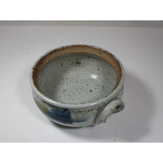 1980s 1980s Studio Pottery Speckled Bowl For Sale - Image 5 of 8