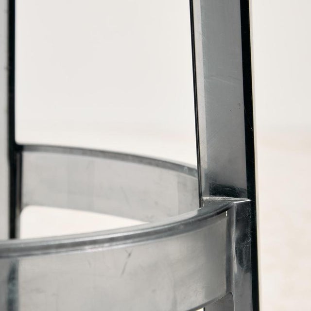 Plastic Charles Ghost Bar Stool by Philippe Starck for Kartell, 2000s For Sale - Image 7 of 10