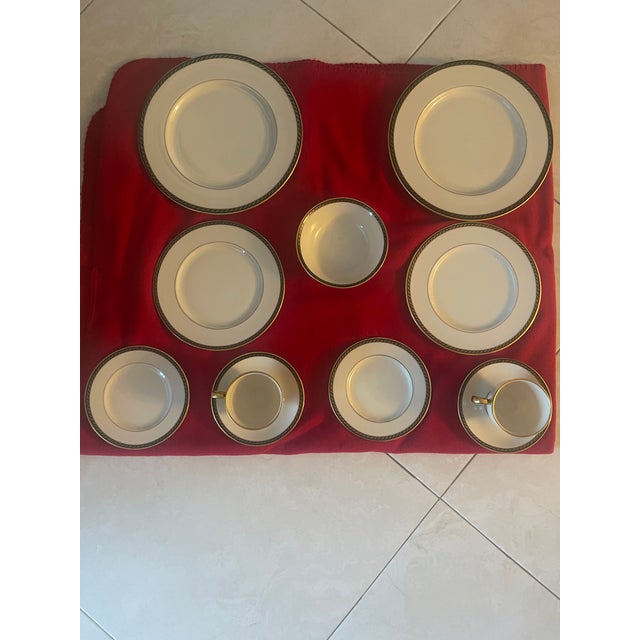 Rose Rare Vintage Ultimate Hostess Lot: 194-Pc Franciscan Desert Rose, 31-Pc Tiffin Madeira Glassware & 11-Pc Pristine Lenox Tyler Fine China For Sale - Image 8 of 13