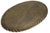 Islamic Ottoman with Brass Table Tray, 1950s For Sale - Image 6 of 18