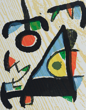 Joan Miro, Equinoxe, Etching