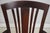 2000 - 2009 Set of 6 Stickley Cherry Metropolitan Dining Chairs For Sale - Image 5 of 18
