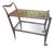 Wooden Trolley with Glass Shelves and Wheels from de Baggis, 1950s For Sale