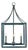 Pickney Lantern by Lowcountry Originals For Sale