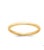 14 Karat Yellow Gold Half Round Classic Wedding Band Solid Ring For Sale - Image 9 of 18