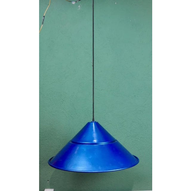Mid-Century Modern Draht Industrial Lamp from Löhers, 1950s For Sale - Image 3 of 10