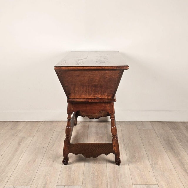 Early 19th Century French Provincial Walnut Dough Bin, Circa 1800 For Sale - Image 5 of 12
