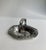Japanese Modern Scroll decorated Chrome Swing Handle Oval Candy Dish. Sweets. Jewelry. Watches. Rings. Earrings....