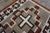 Textile 1920s Gray Geometric Antique American Navajo Carpet 4' X 5'9" Flatweave Wool Rug For Sale - Image 7 of 15
