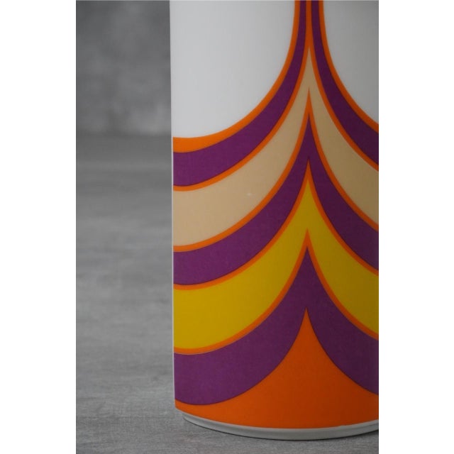 Ceramic Vintage Porcelain Vase from Krautheim & Adelberg, 1970s For Sale - Image 7 of 9