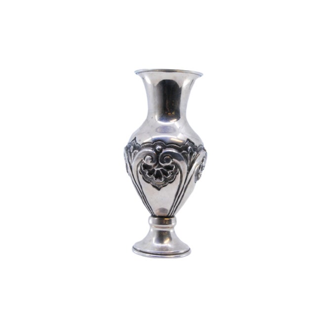 Small Silver Jug with Shells and Reliefs For Sale - Image 10 of 10