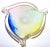 Mid 20th Century Seguso Sommerso Murano Art Glass Triangular Bowl or Ashtray, Italy 1960's For Sale - Image 5 of 13