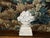 French 1940s Carved Stone Table Lamp Depicting a Fruit Bowl on Pedestal For Sale In Atlanta - Image 6 of 10