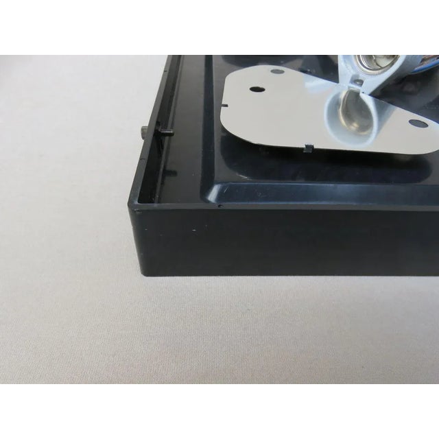 Black & White Minimalist Ceiling Lamp from Erco, 1960s For Sale - Image 11 of 17